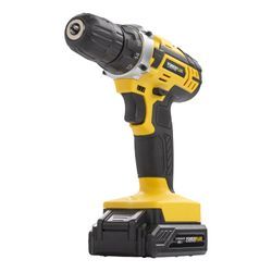 POWX00501 SCHROEFBOORMACHINE 20V - INCL. 3 BATTERIJEN 20V 1. 4