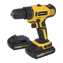POWX0069LI SCHROEFBOORMACHINE 18V - INCL. 2 BATTERIJEN 18V 1. 2