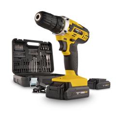 POWX00820 DRILL - SCREWDRIVER 20V - INCL. 2 BATTERIES 20V 1. 1