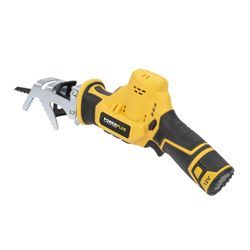 POWX0398 RECIPROZAAG 12V + TAKKENHOUDER - INCL. 2 BATT. EN 6