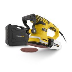 POWX0471 PONCEUSE EXCENTRIQUE 450W Ø 125MM - 3 ACC. 1
