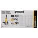 POWX0618 MEULEUSE D'ANGLE 2500W Ø 230MM 12