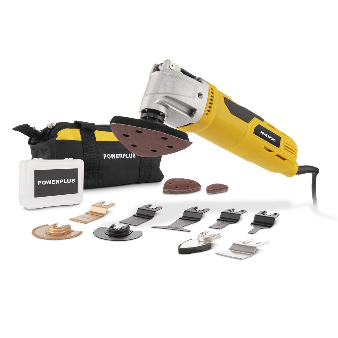 Powerplus - POWX1348 - Oscillating multitool - 450W - 34 acc. - Varo