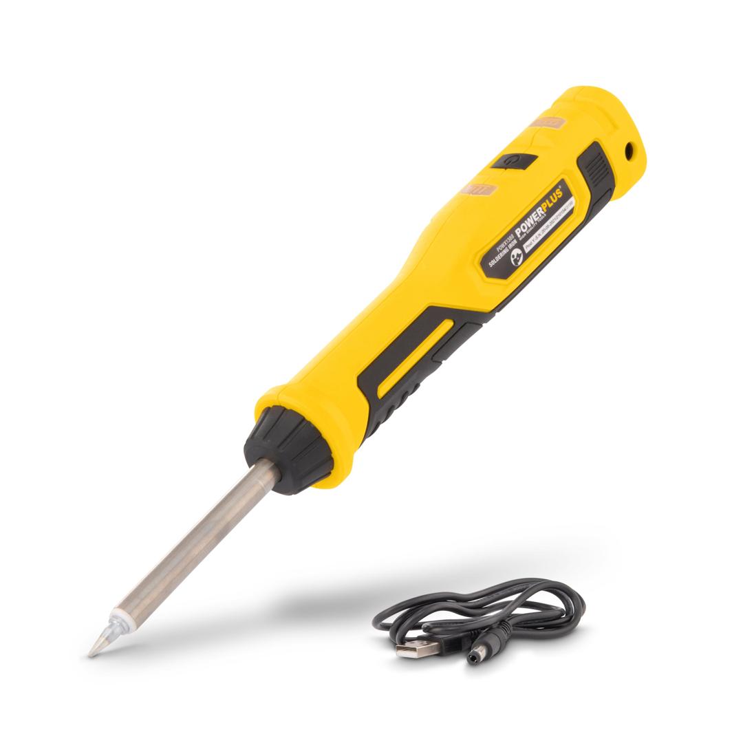 Pistolet à Souder POWERPLUS POWX1386 - 100W - Pour Travaux De Soudure Et Réparations