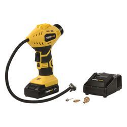 POWX1700 AIR PUMP 18V - INCL. BATTERY 18V 1.5AH AND CHARGER 4