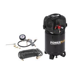 POWX1731 COMPRESSOR 1100W 24L +6PCS GEEN OLIE 1,5HP 6
