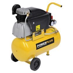POWX1735 COMPRESSOR GESMEERD 1500W 24L 2