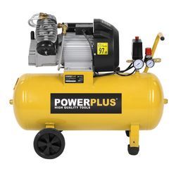 POWX1770 COMPRESSOR GESMEERD 2200W - 50L 2