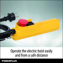 POWX900 PALAN ÉLECTRIQUE 500W 100/200KG 8