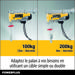 POWX900 PALAN ÉLECTRIQUE 500W 100/200KG 14
