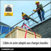 POWX900 PALAN ÉLECTRIQUE 500W 100/200KG 15