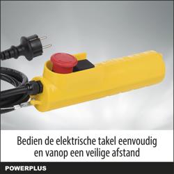 POWX900 PALAN ÉLECTRIQUE 500W 100/200KG 23