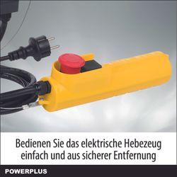 POWX901 PALAN ÉLECTRIQUE 1000W 200/400KG 18
