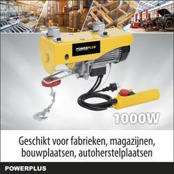 POWX901 PALAN ÉLECTRIQUE 1000W 200/400KG 22
