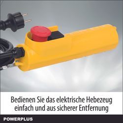 POWX902 ELECTRIC HOIST 1050W 300/600KG 17