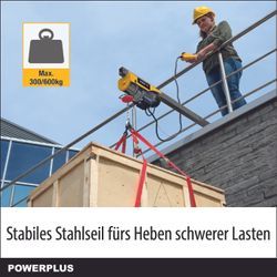 POWX902 ELECTRIC HOIST 1050W 300/600KG 19