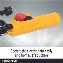 POWX902 ELECTRIC HOIST 1050W 300/600KG 7
