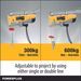 POWX902 ELECTRIC HOIST 1050W 300/600KG 8