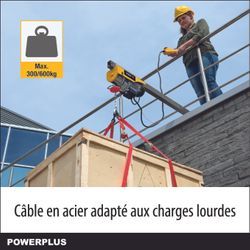 POWX902 ELECTRIC HOIST 1050W 300/600KG 14