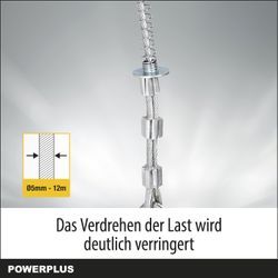 POWX903 ELEKTRO-HEBEZEUG 1300W 400/800KG 20