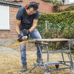 POWXB20050 MEULEUSE D'ANGLE BRUSHLESS 20V Ø 125MM - INCL. BAT 8