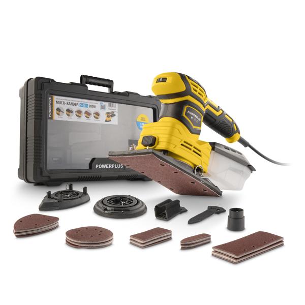 Multi-sander 5-in-1 sander 200W - 100 acc.