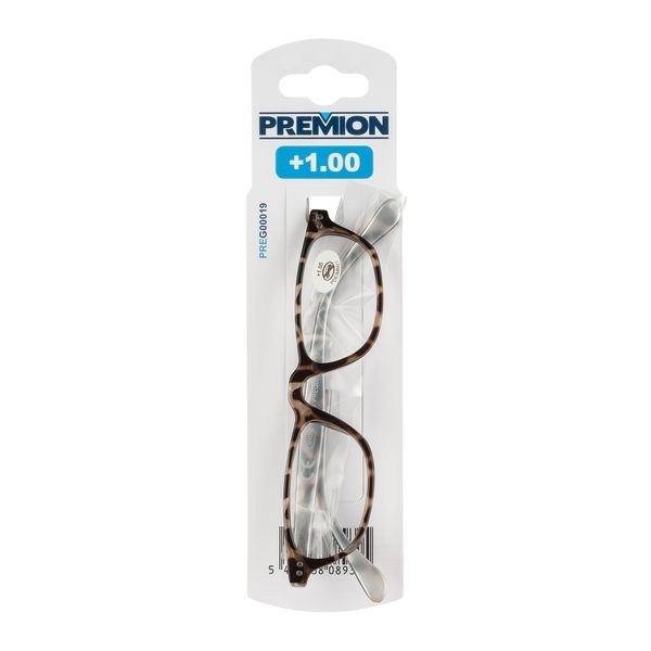 Lunettes de lecture model 2 brun/gris +1.00