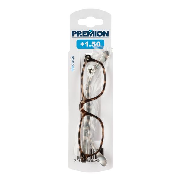 Lunettes de lecture model 2 brun/gris +1.50