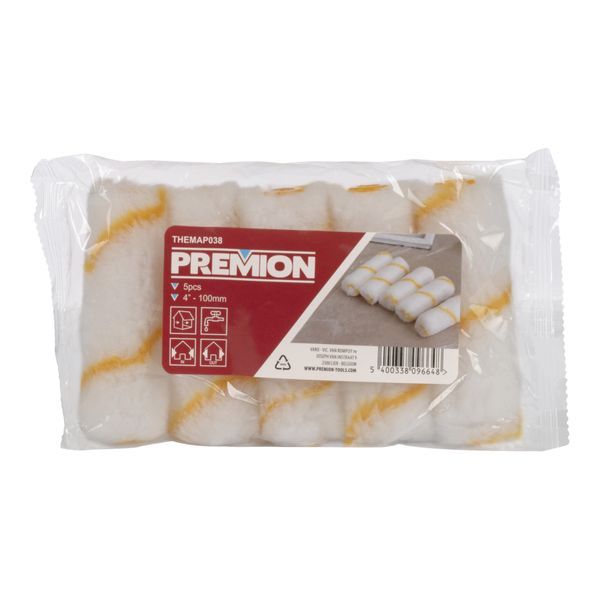 RODILLOS PARA PINTAR POLIÉSTER 100MM - 5 PZS