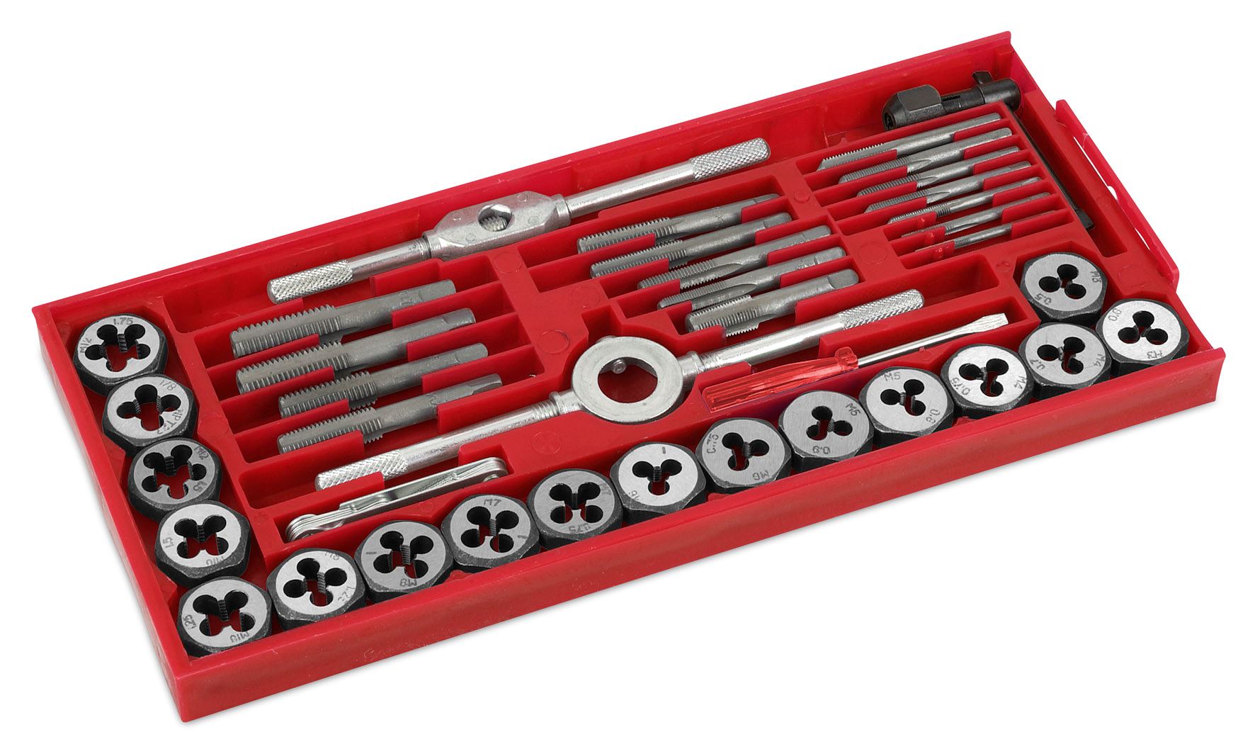 Kreator - KRT001140 - Tap and die set - 40 pcs - Varo