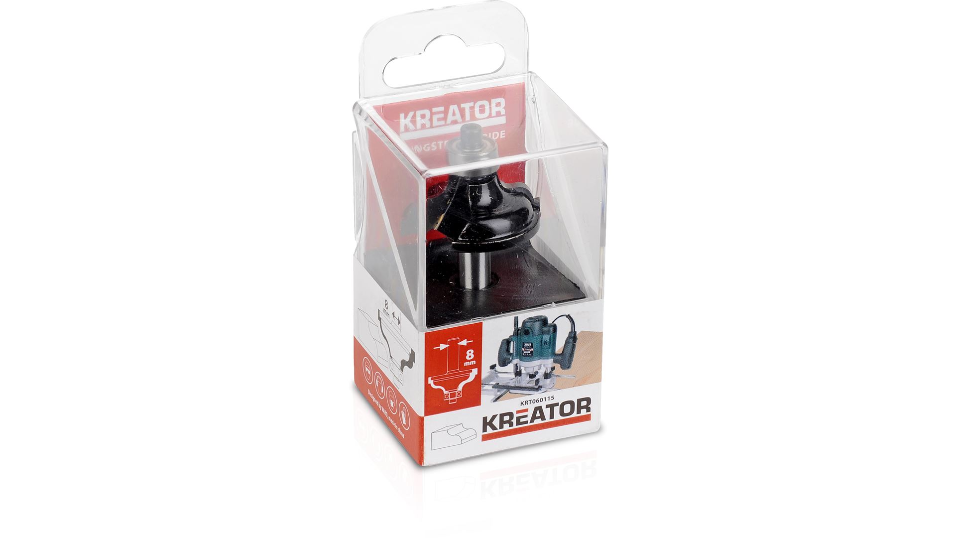 Krt Router Kreator - KRT060115 - Router bits - Ogee with fillet bit - Varo