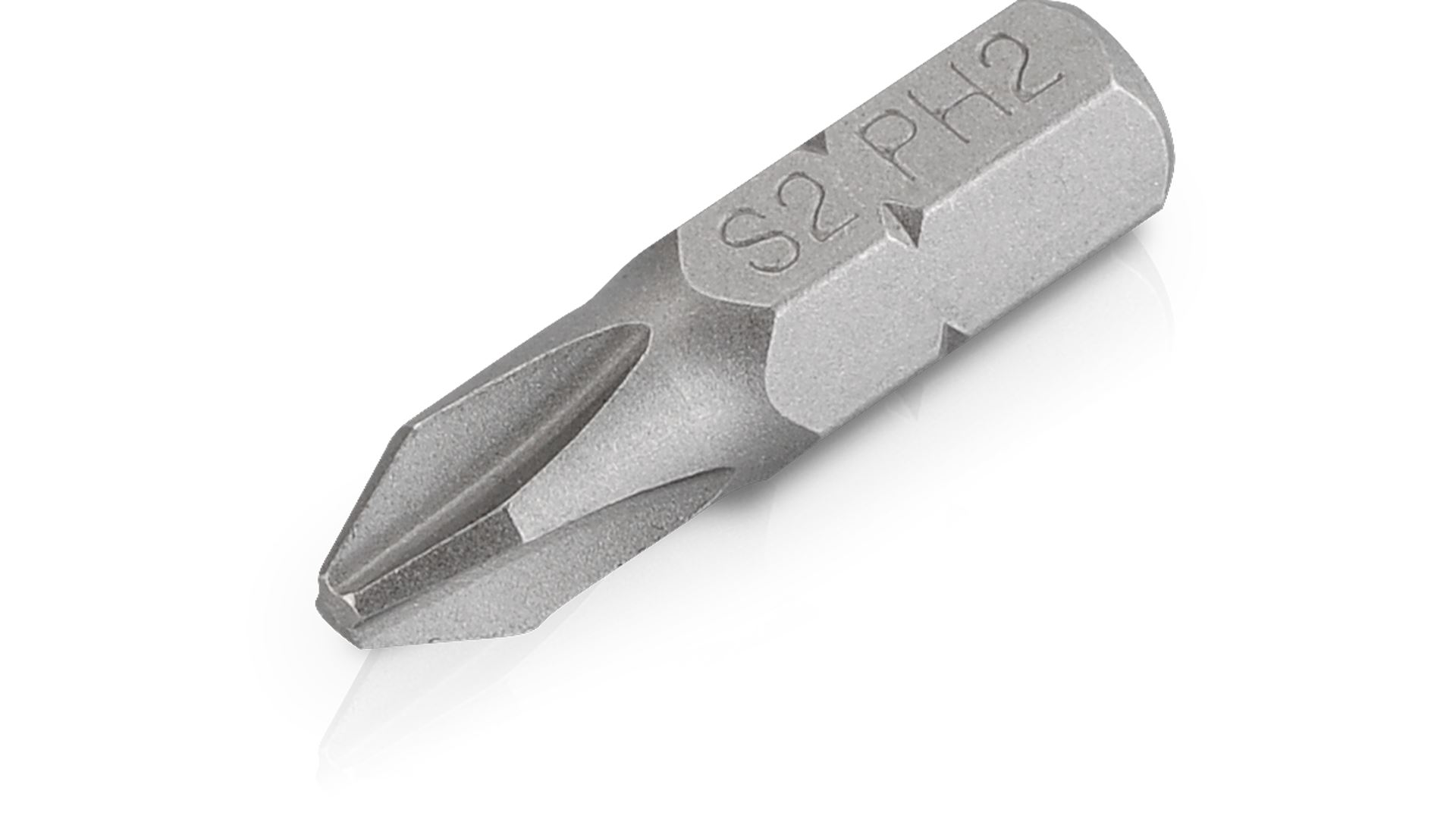 KANTARO 4073 Bit PH2 x 25mm (5 Stück) Made in Germany mit Torsionszone PH Bit für Phillips-Schrauben