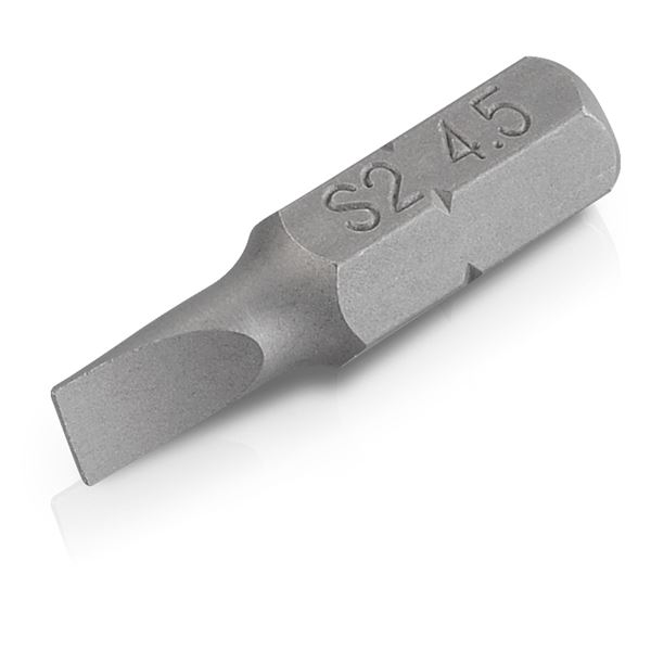 Screwdriver bits FL4.5x0.6mm 25mm - 2 pcs