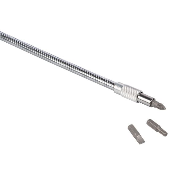 Bendy Screwdriver Attachment | Flexible 1/4" Hex Shaft Extension For Tight Spaces