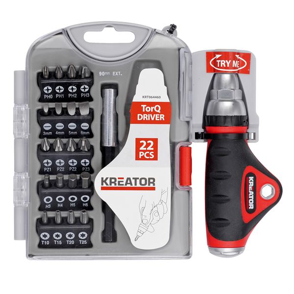 Ratchet screwdriver set 22 pcs