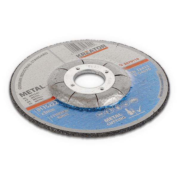 Cutting disc metal Ø 115 3,2mm - 6 pcs