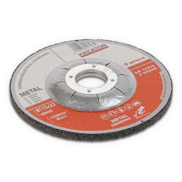 Cutting disc deburring metal Ø 115 6mm - 3 pcs