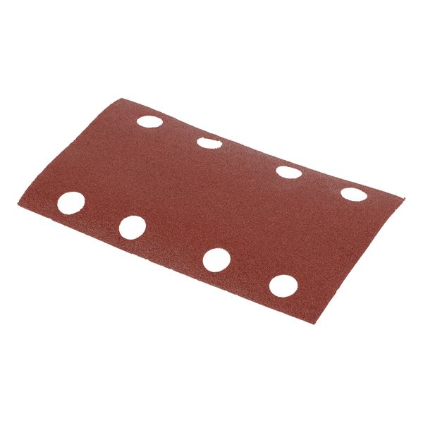 Schuurpapier rechthoekig 80x133mm - K240 - 5 st.