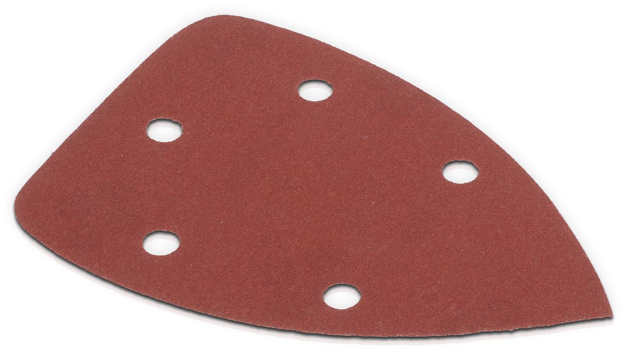 Kreator KRT220008 Sandpaper palm sander 140x140x80mm g180 5pcs Varo