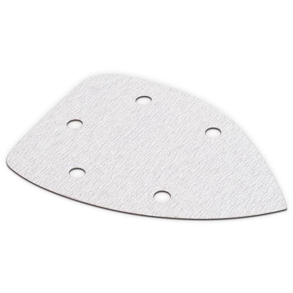 Schuurpapier palm 140x140x80mm - K80 - 5 st.