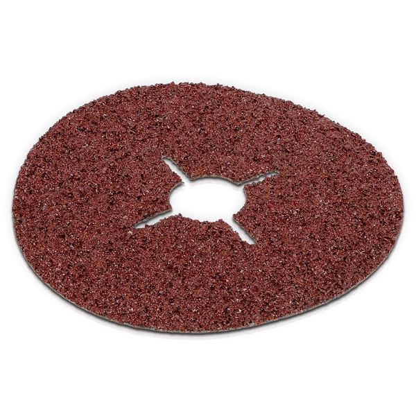 Papel lija amolad. metal/madera Ø 115mm - G24 - 5 pzs