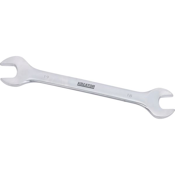 Clé à fourche double 205mm, 18x19mm