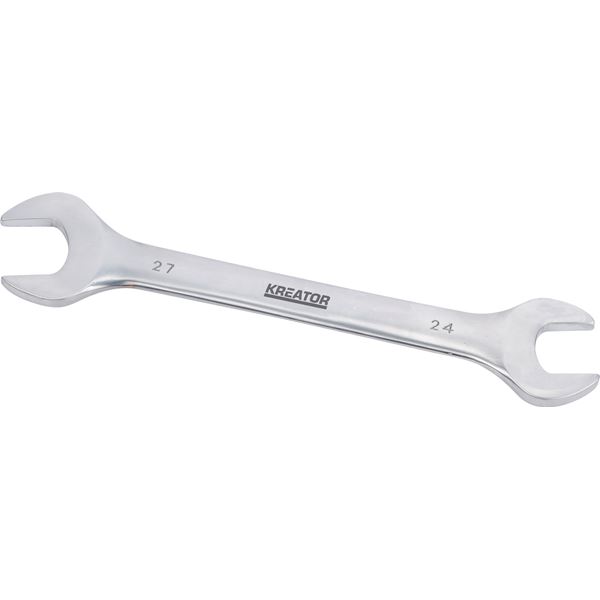 Clé à fourche double 250mm, 24x27mm