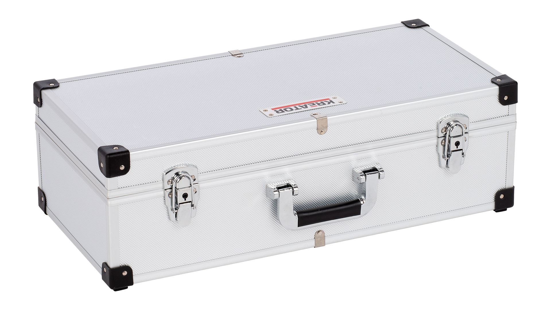 Kreator - KRT640280S - Alu case - 560x265x173mm (80CDs) - silver