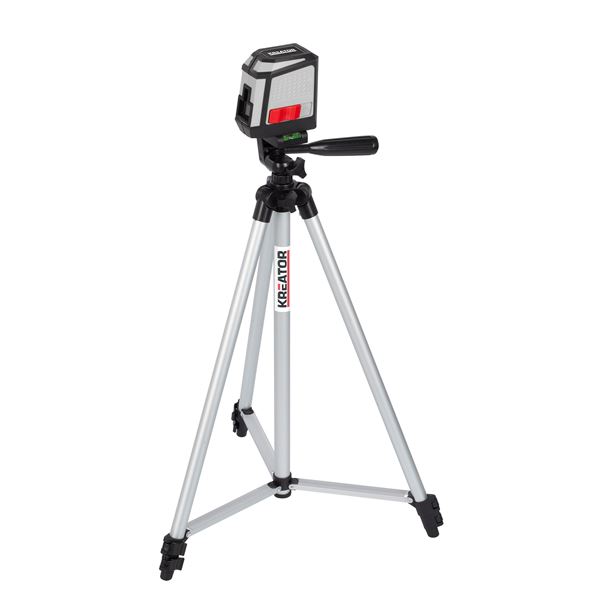 Cross line laser with tripod 