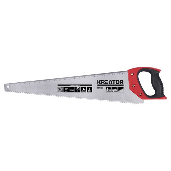 15 In. Hand Saw with TPR Handle