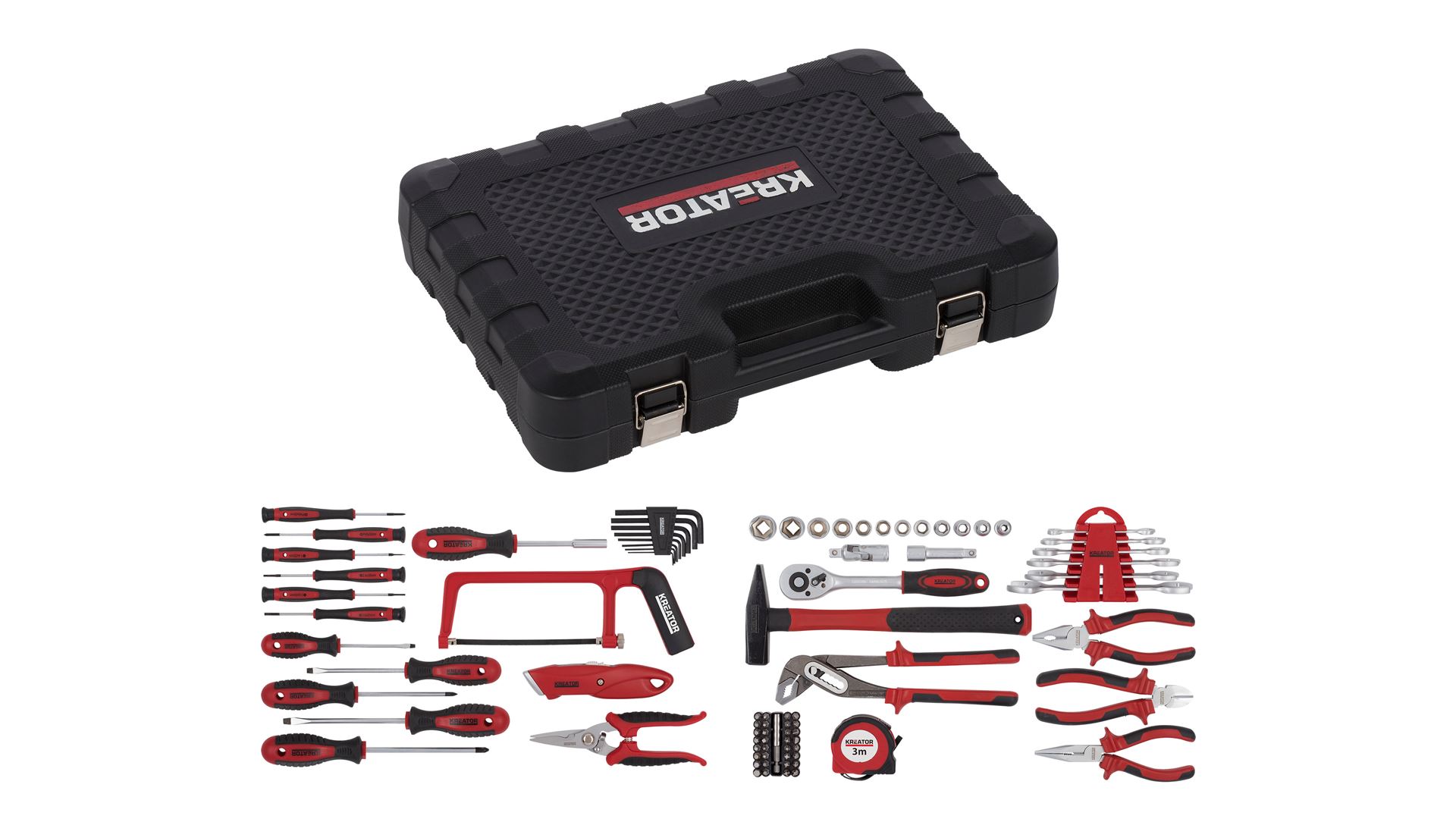 Kreator - KRT951012 - Mixed tool set - 83 pcs - Varo