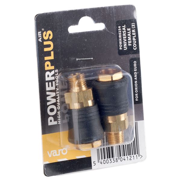 Coupleur universel fem. 2pcs
