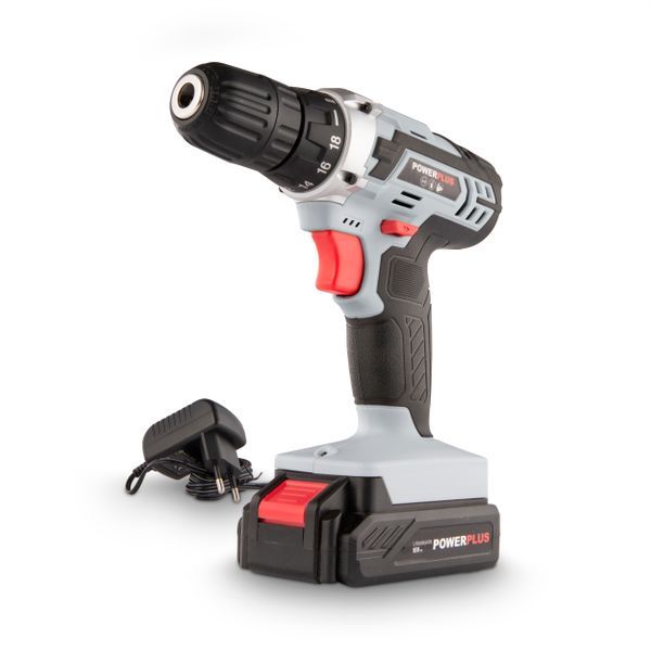 Drill - screwdriver 16V - incl. battery 16V 1.3Ah and charger