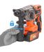 POWDP15680 MARTEAU PERFORATEUR BRUSHLESS 40V - EXCL. BATTERIE 14